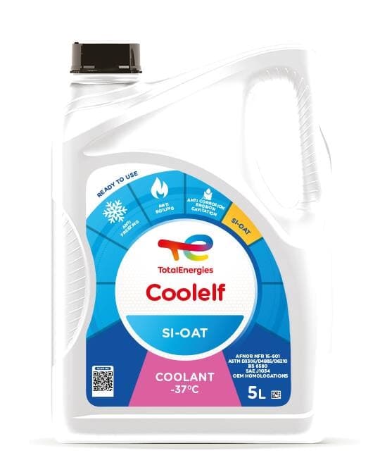 Refrigerante TotalEnergies Coolelf SI-OAT 5 L